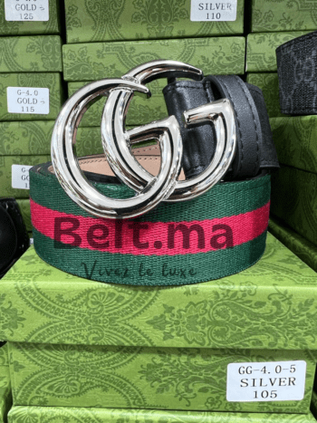 Ceinture Gucci en toile (BLT GG H0014)